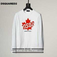 디* 캐나다 DSQ2 로고 밍크 양기모 티셔츠